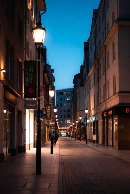 Пример: Urban evening